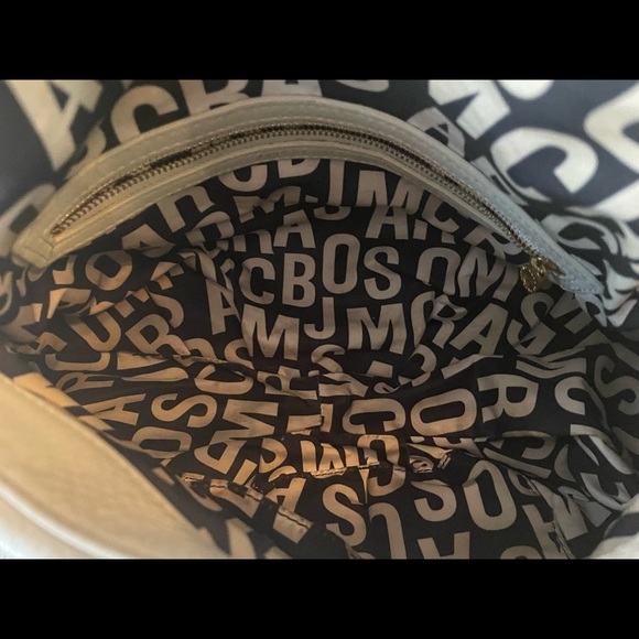 Marc by Marc Jacobs crossbody bag in grey leather - Picture 10 of 11